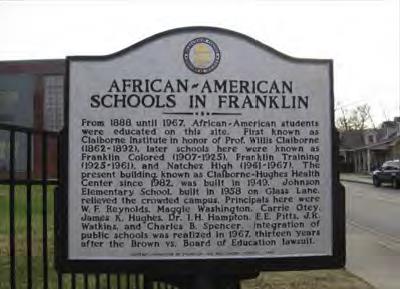 african americans in franklin