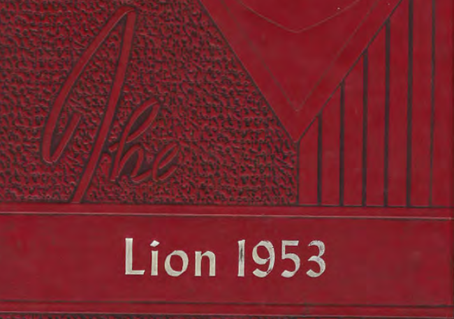 Booker T. Washington Lions 53 Yearbook